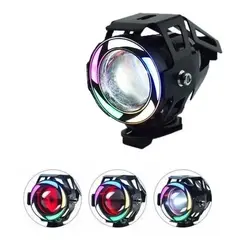 GENERICO - Focos Neblineros U7 Multicolor 125w Auto Moto 3 Modos 223182