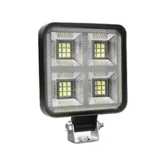 GENERICO - Luces Foco Neblinero Led 108w 4x4 Auto Moto Camion Cuadrado