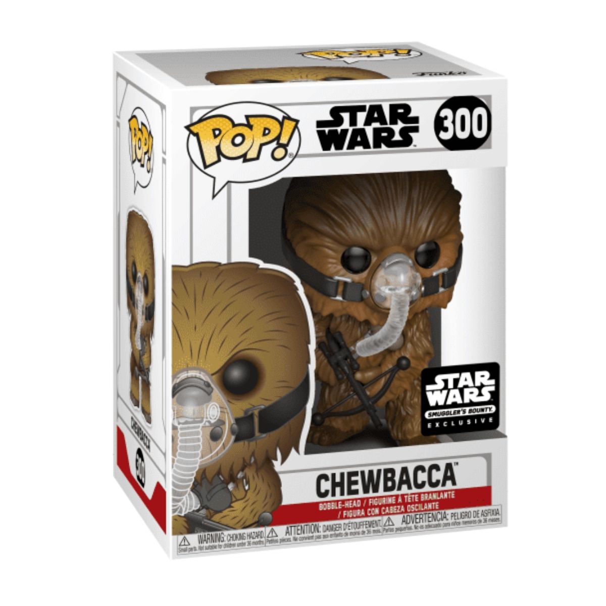 FUNKO - Funko Pop Star WARS – Chewbacca 300 + Protector