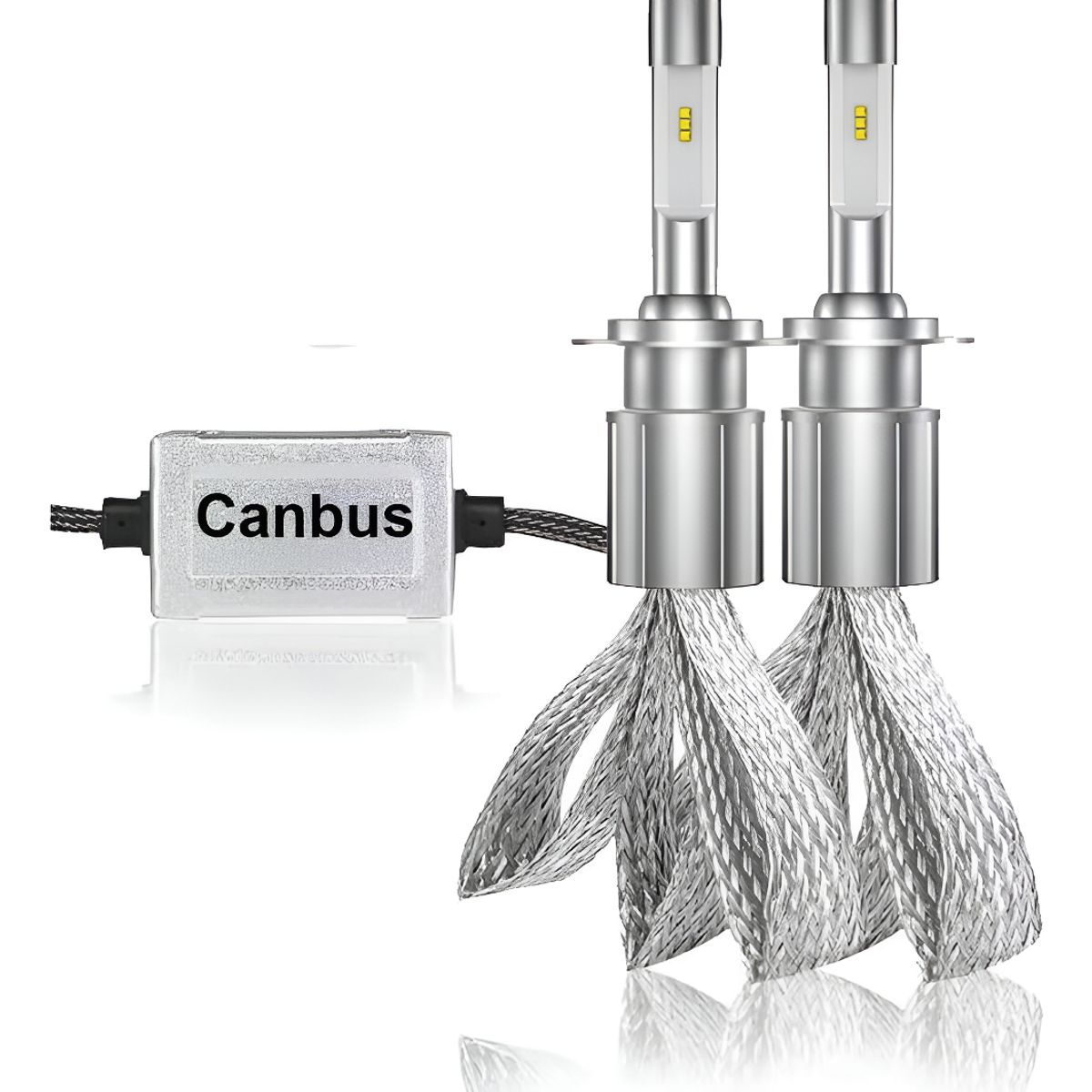GENERICO - Turbo Led Canbus H1 H3 H4 H7 H11 H13 9005 9006 880 Disipador