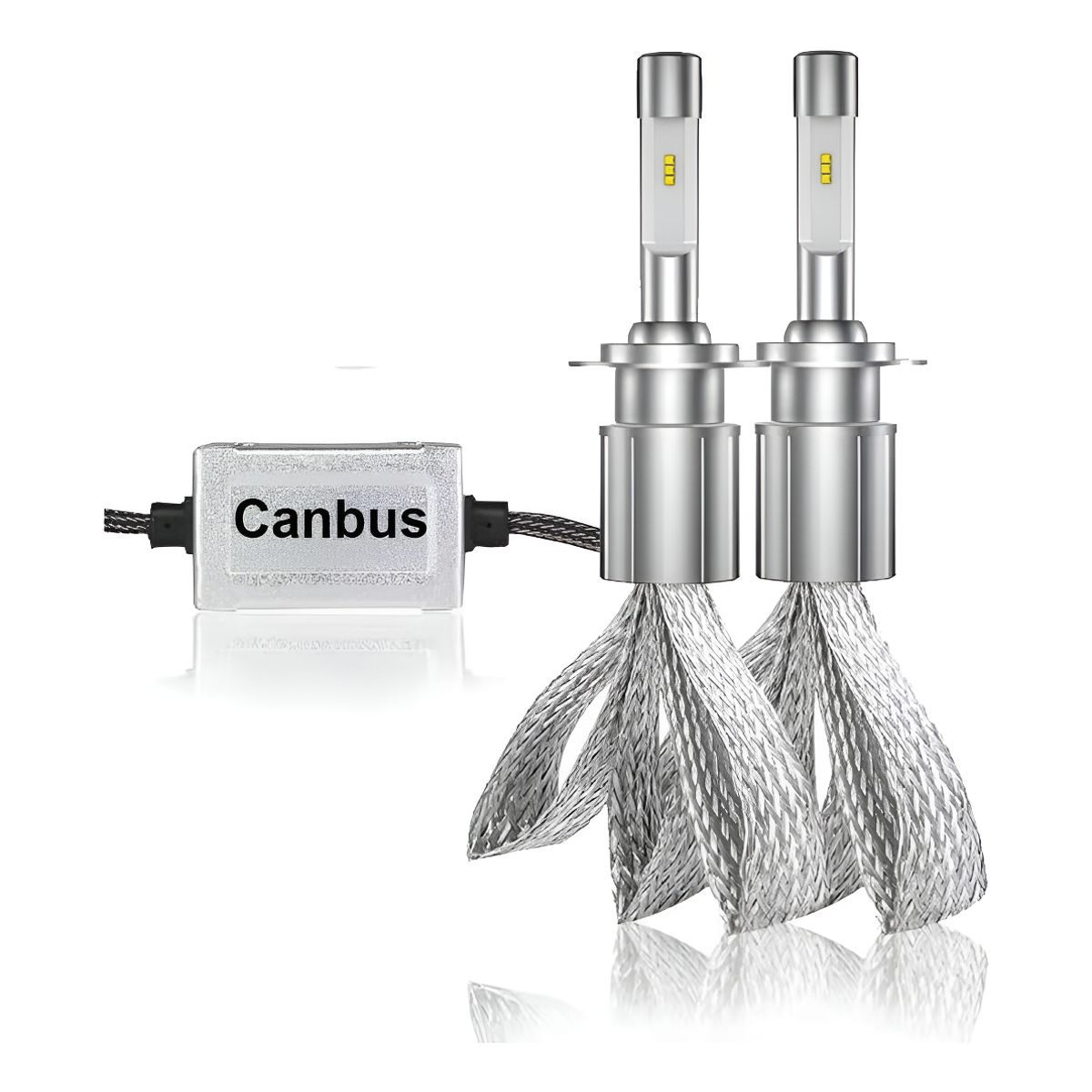 GENERICO - Turbo Led Canbus H1 H3 H4 H7 H11 H13 9005 9006 880 Disipador