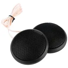 GENERICO - Kit Par Tweeter Optimizador Sonido 1000w Automóvil Moto Casa Negro-213015 C49