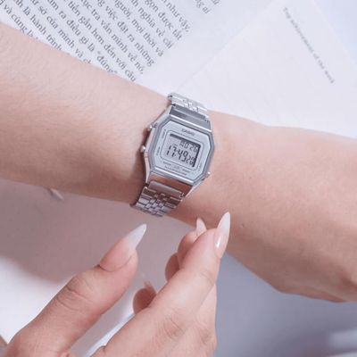 Imagen 2 del producto RELOJ LA680WA-7DF PLATEADO UNISEX