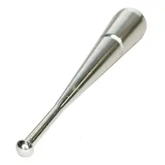 GENERICO - Antena De Aluminio Universal Para Auto Radio Amfm 10cm