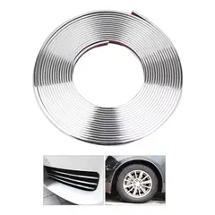 GENERICO - Moldura Protectora De Llantas Auto 8 Metros Autoadhesivo