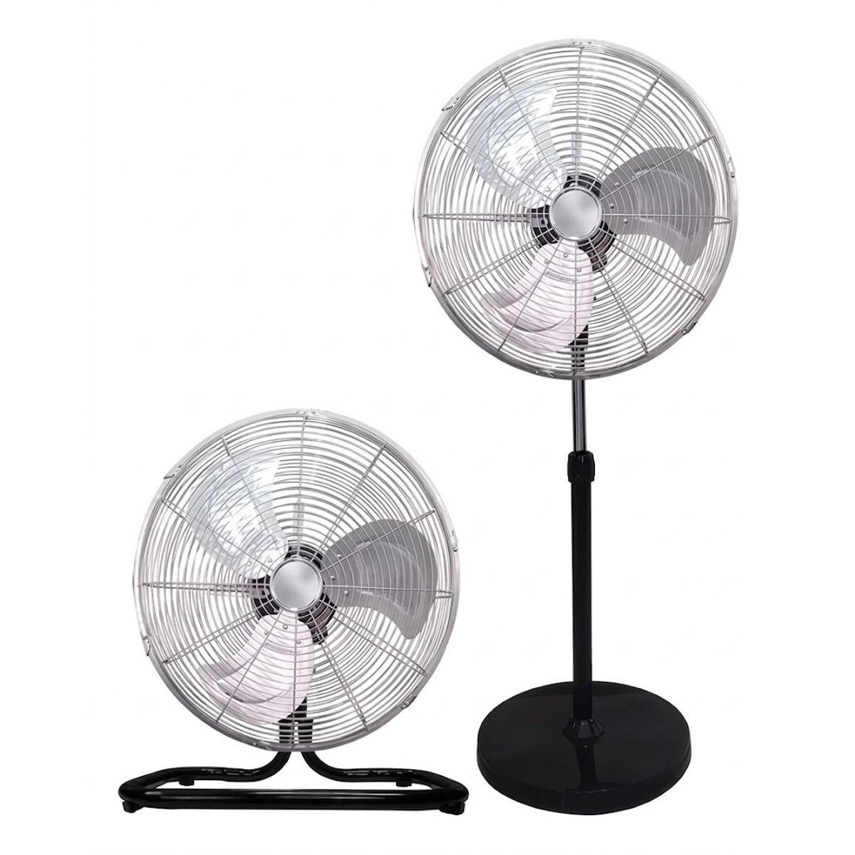 GENERICO - Ventilador industrial de pedestal de 18 pulgadas