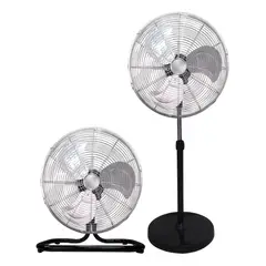 GENERICO - Ventilador industrial de pedestal de 18 pulgadas