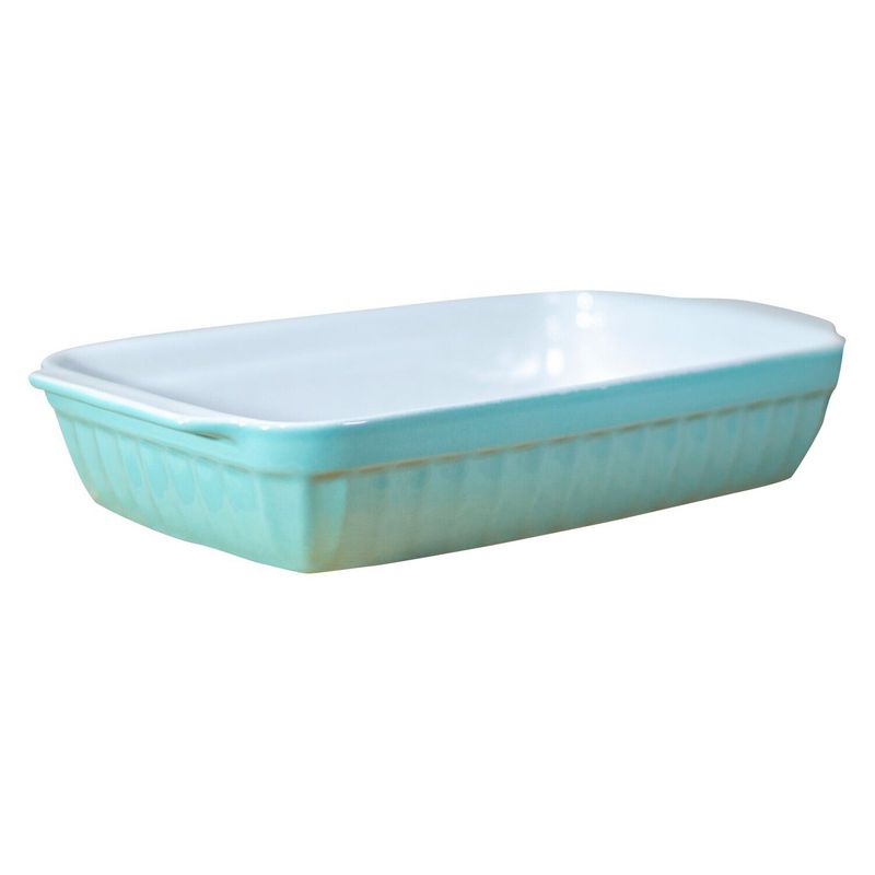 CLEVERWAY - Fuente Rectangular cerámica p/ horno 31x175 cms.