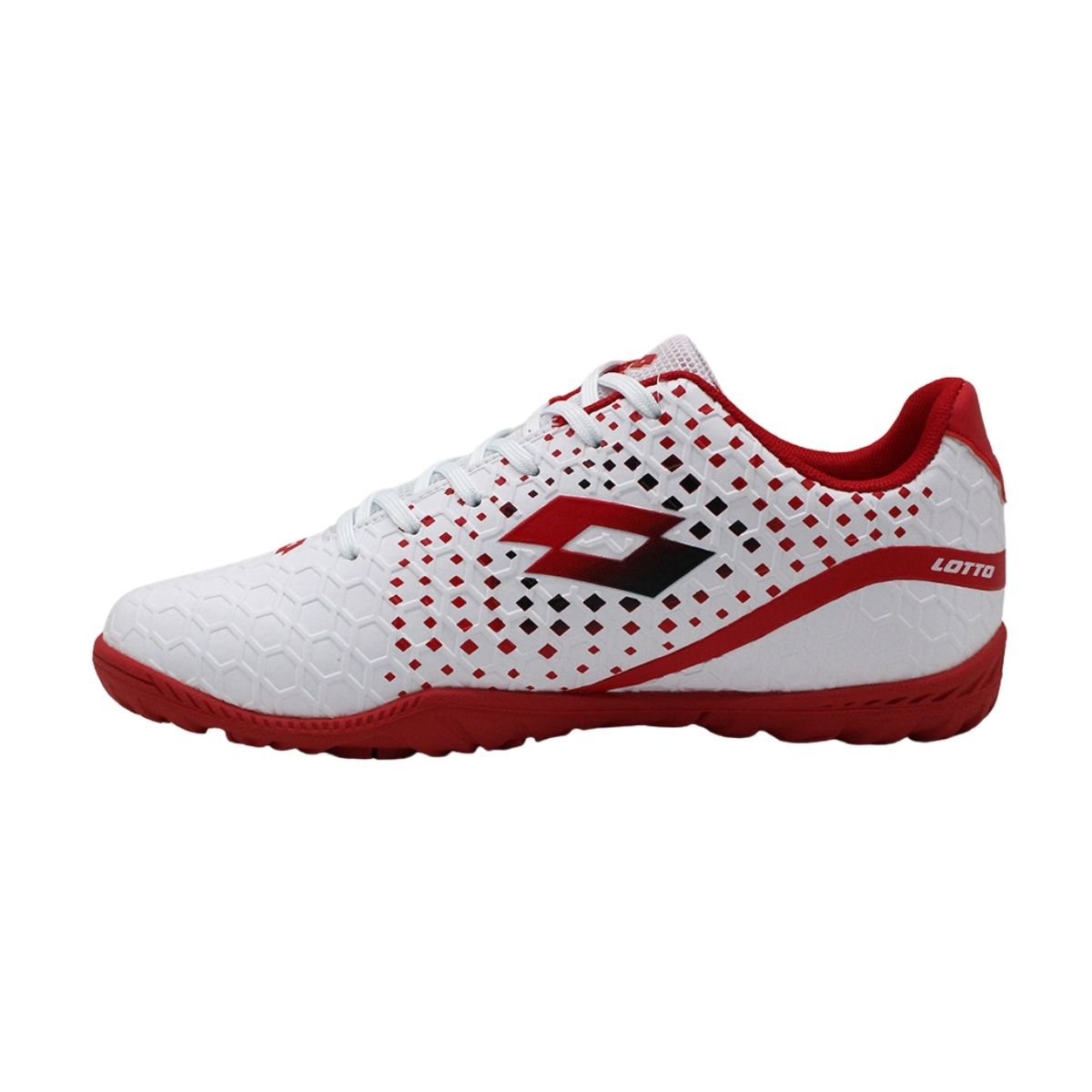 LOTTO - Zapato de Baby Fútbol  Hombre Lotto - Zenda  TF Blanco Rojo