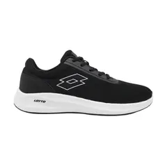 LOTTO - Zapatilla Running Hombre - Challenge Negro Blanco