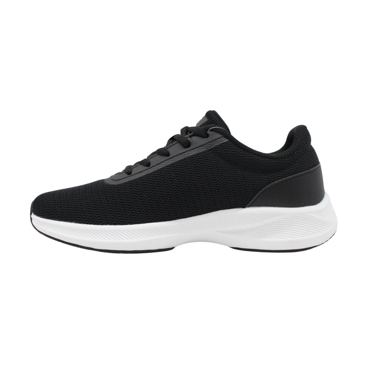 LOTTO - Zapatilla Running Mujer Lotto - Challenge Negro Blanco