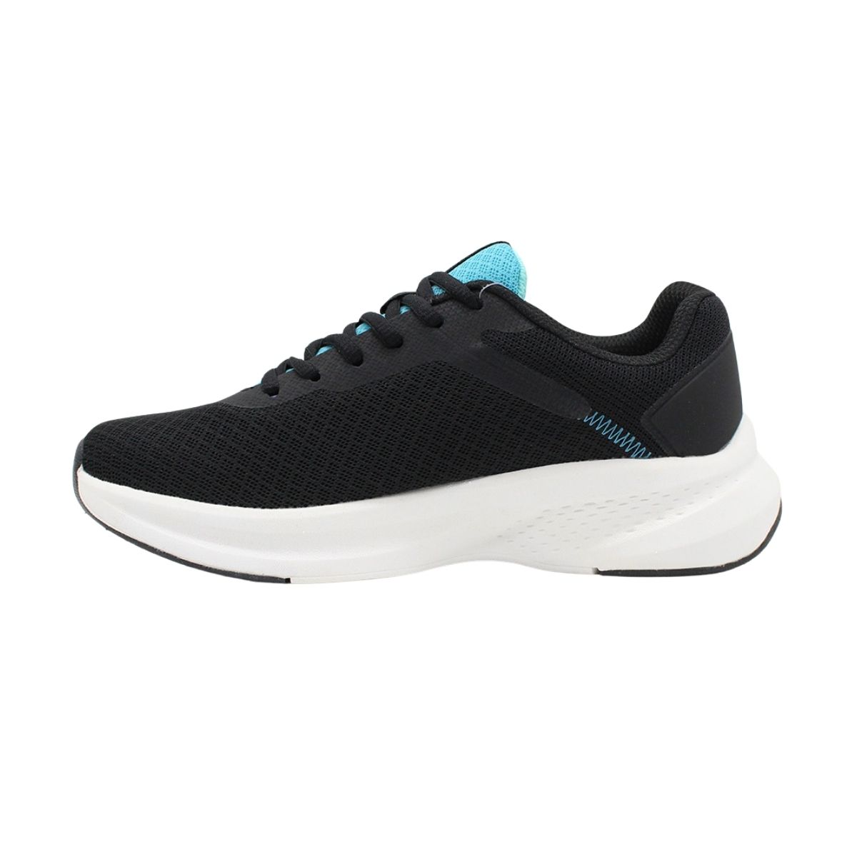 LOTTO - Zapatilla Running Mujer Lotto - Velocita Negro Turquesa