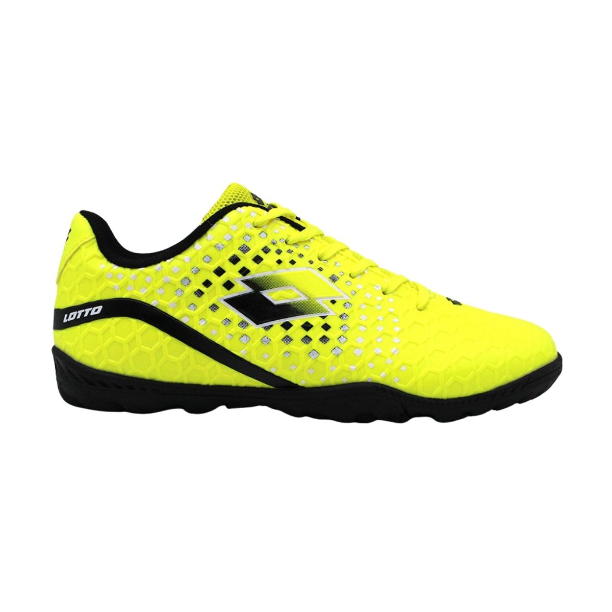 LOTTO - Zapato Baby Fútbol  Juvenil Lotto - Zenda  TF Amarillo Negro