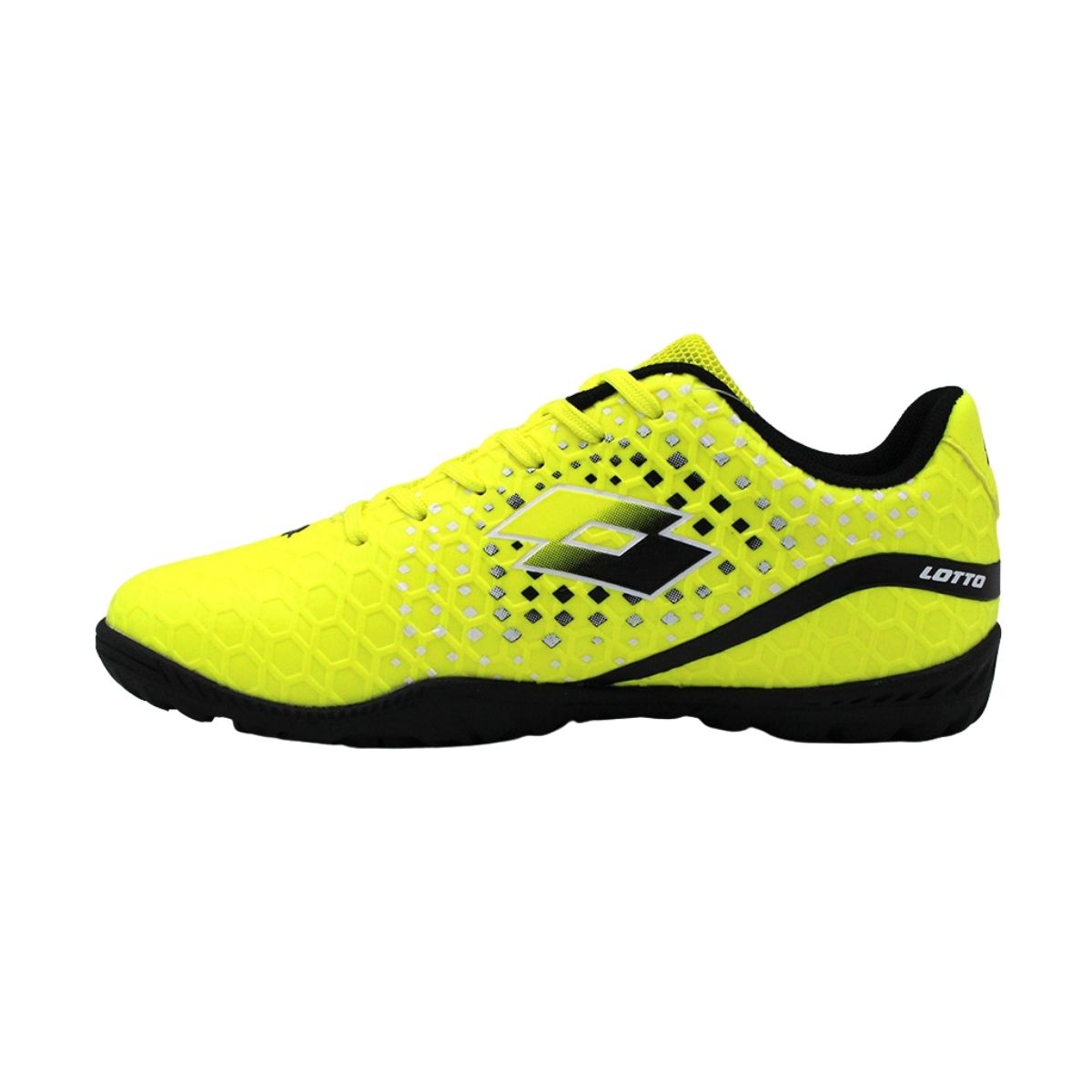 LOTTO - Zapato Baby Fútbol  Juvenil Lotto - Zenda  TF Amarillo Negro