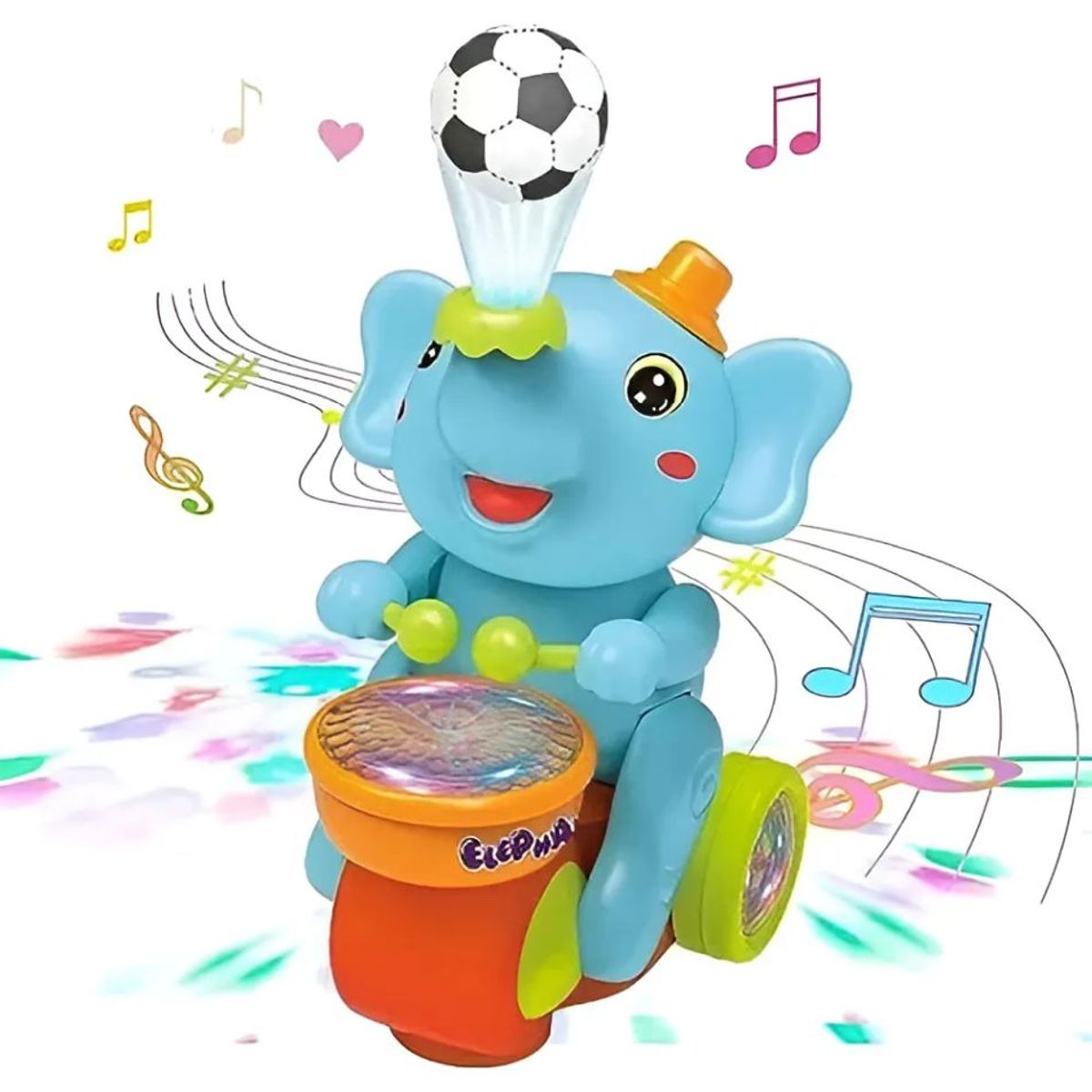 GENERICO - Baby Musical Toys Electrico Elephant Crawling Juguete