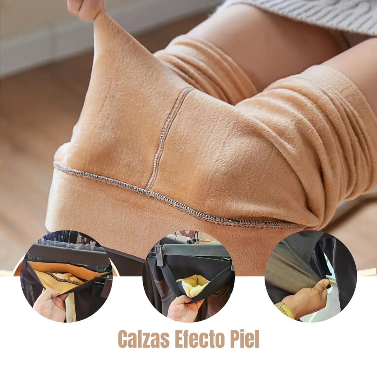 MOVI - CALZA SEGUNDA PIEL TALLA ÚNICA