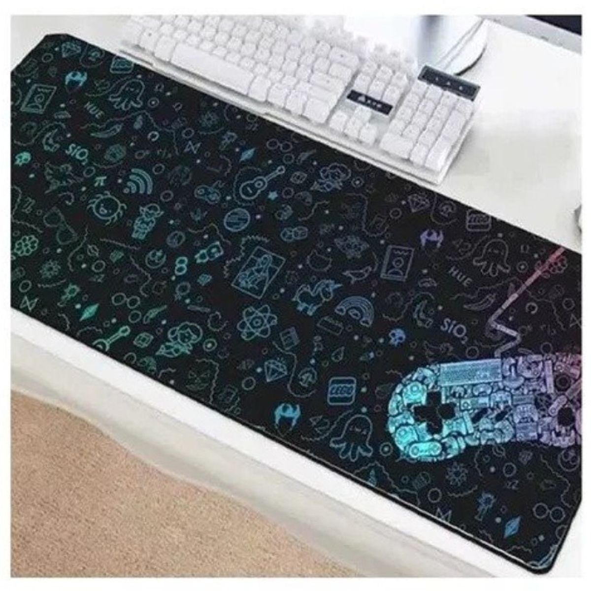 GENERICO - Mouse Pad con diseño 90x40 cm