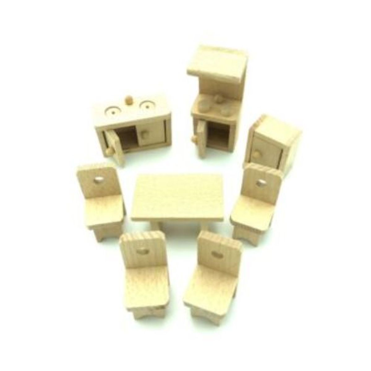 GENERICO - Cocina Mini Mueble Juguete Miniatura