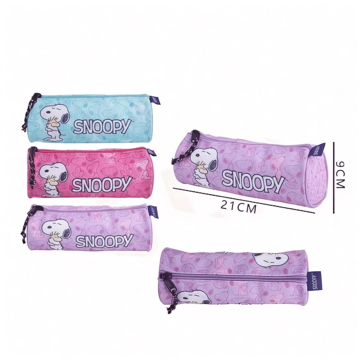 MOTARRO - Estuche Snoopy Clásico Verde