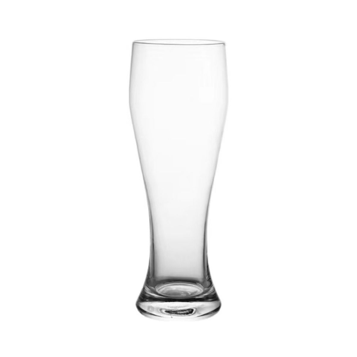 GENERICO - Set 6 Vasos Vidrio Cerveza Transparente 450ml