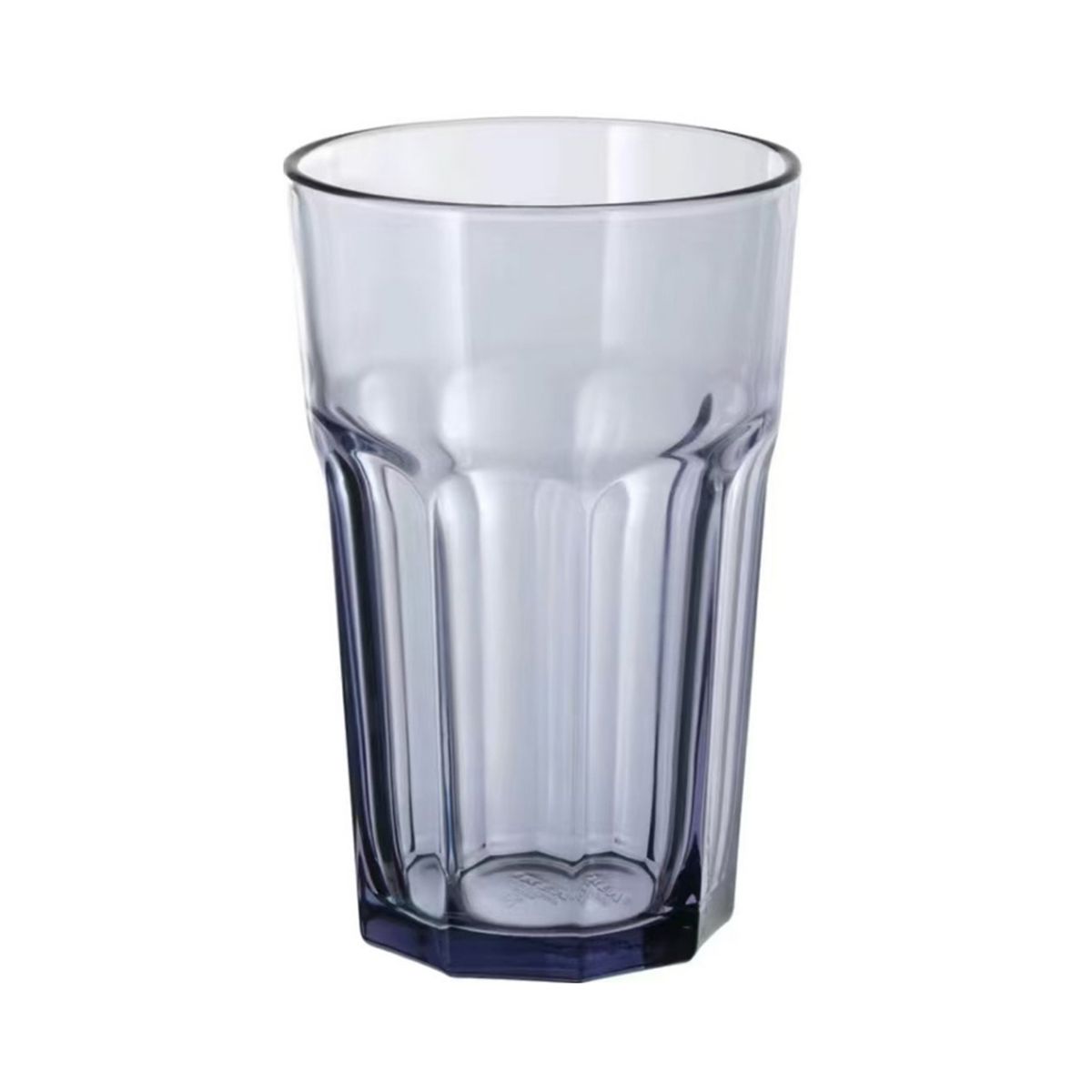GENERICO - Set 6 Vasos Vidrio Generico Gris 400ml
