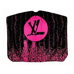 GENERICO - Capa De Peluquería Barber Profesional Rosado Con Negro