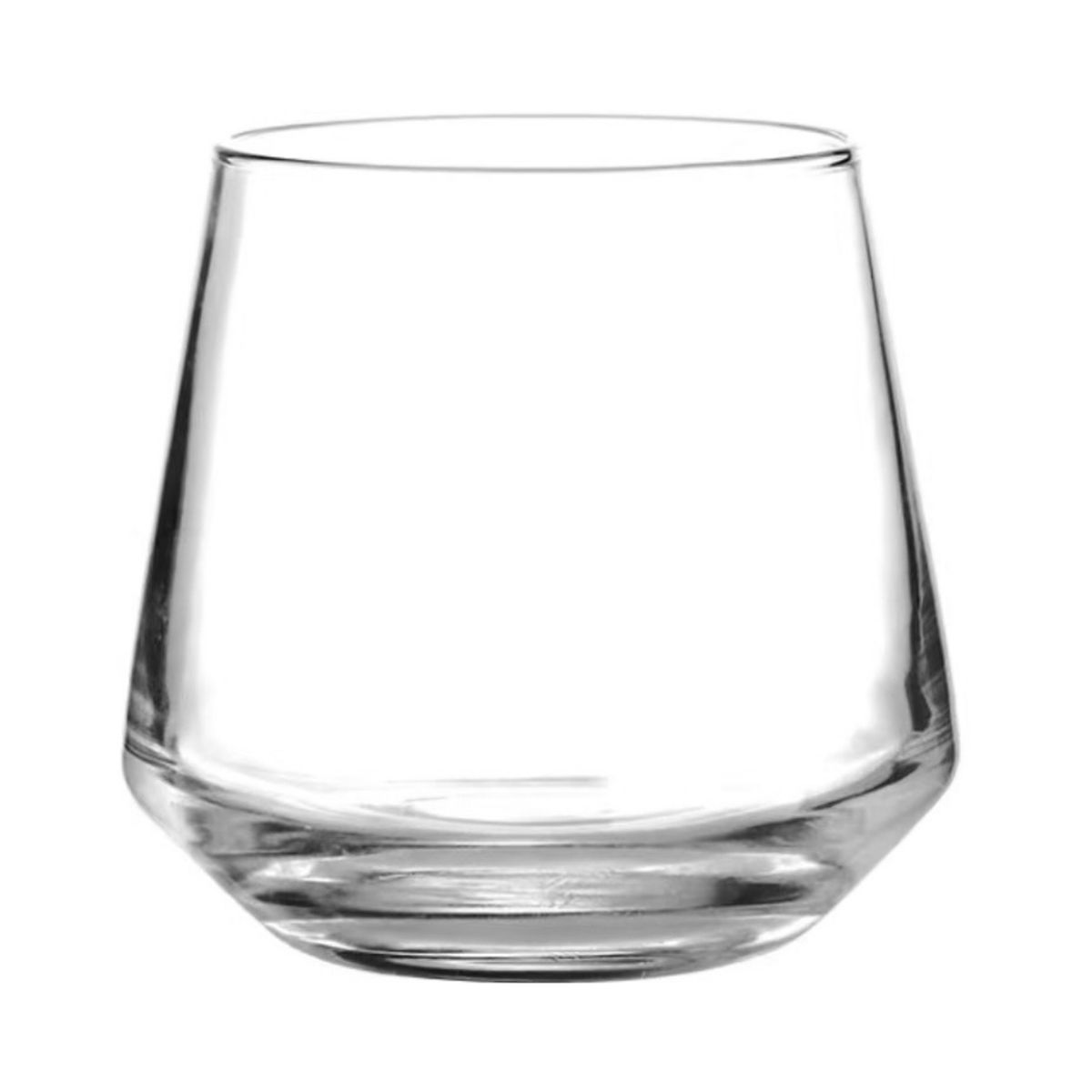 GENERICO - Set 6 Vasos Vidrio Gota Ancha 380ml