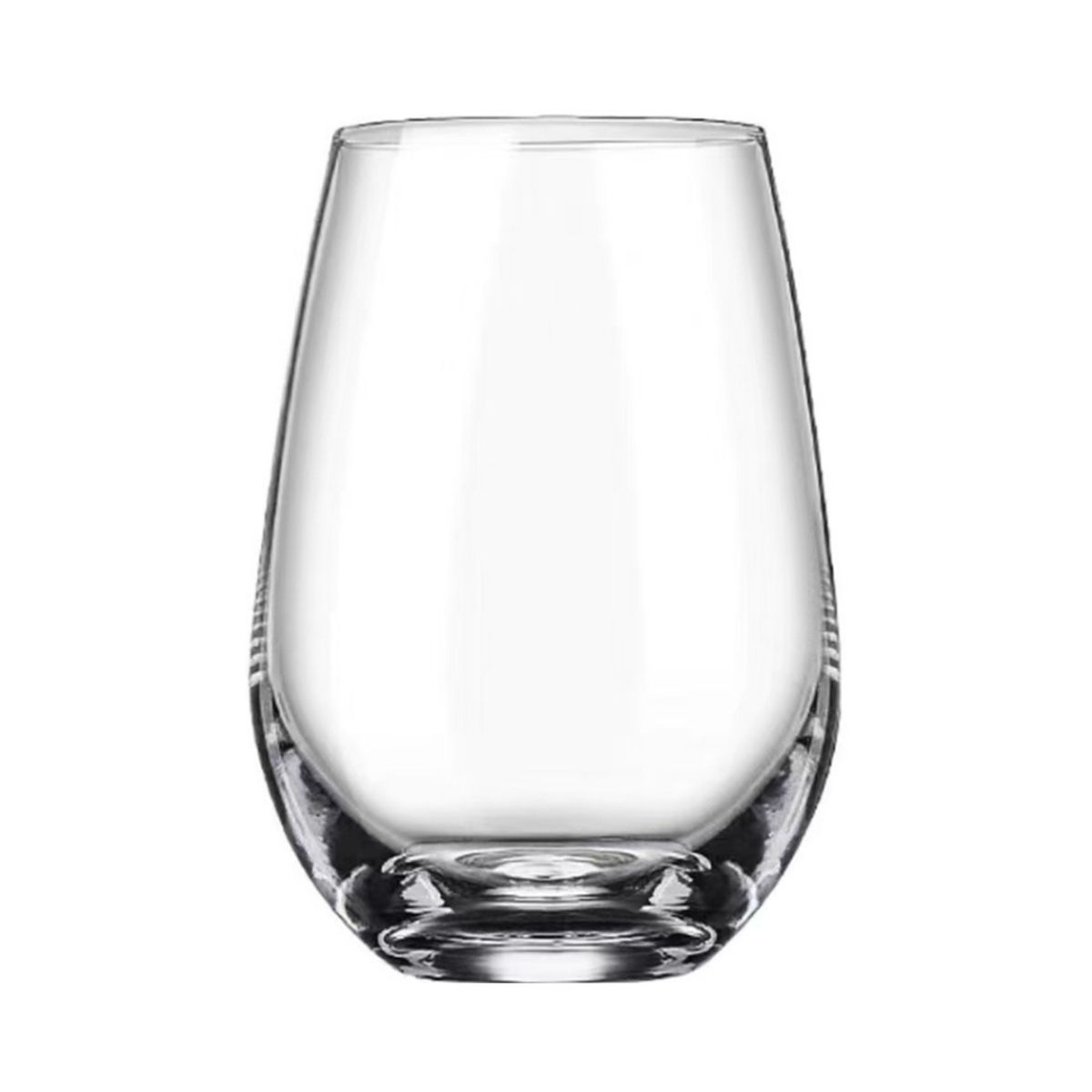 GENERICO - Set 6 Vasos Vidrio Gotera 580ml Transparente