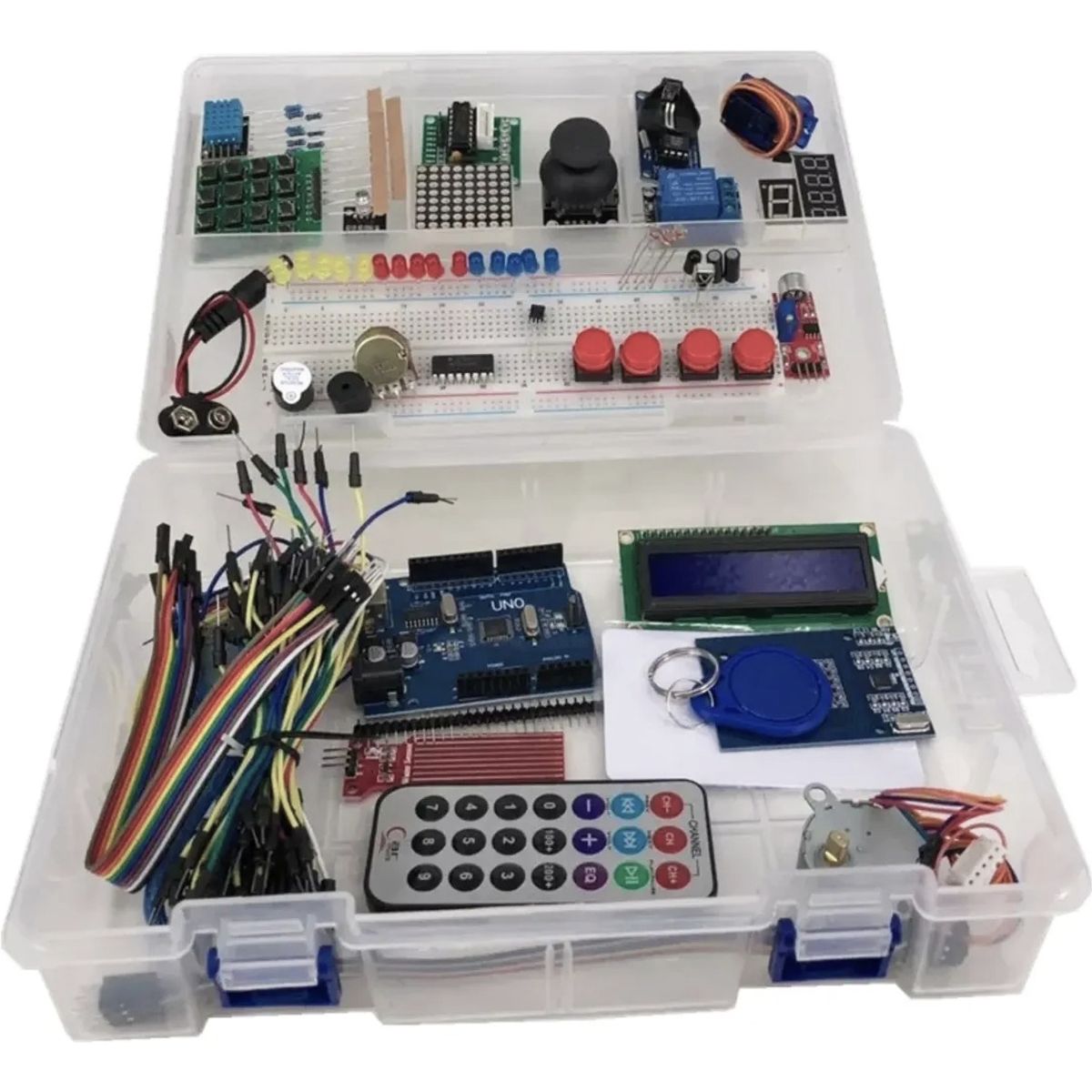 GENERICO - Kit Starter Arduino Compatible Con Avanzado Libro Y Caja