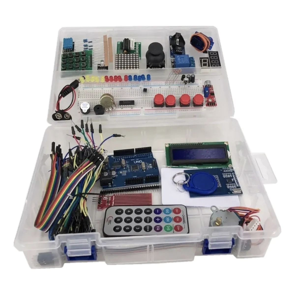 GENERICO - Kit Starter Arduino Compatible Con Avanzado Libro Y Caja