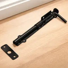 GENERICO - Cerrojo Bastón Al Piso Alta Seguridad Para Portón O Reja 1/2 * 12