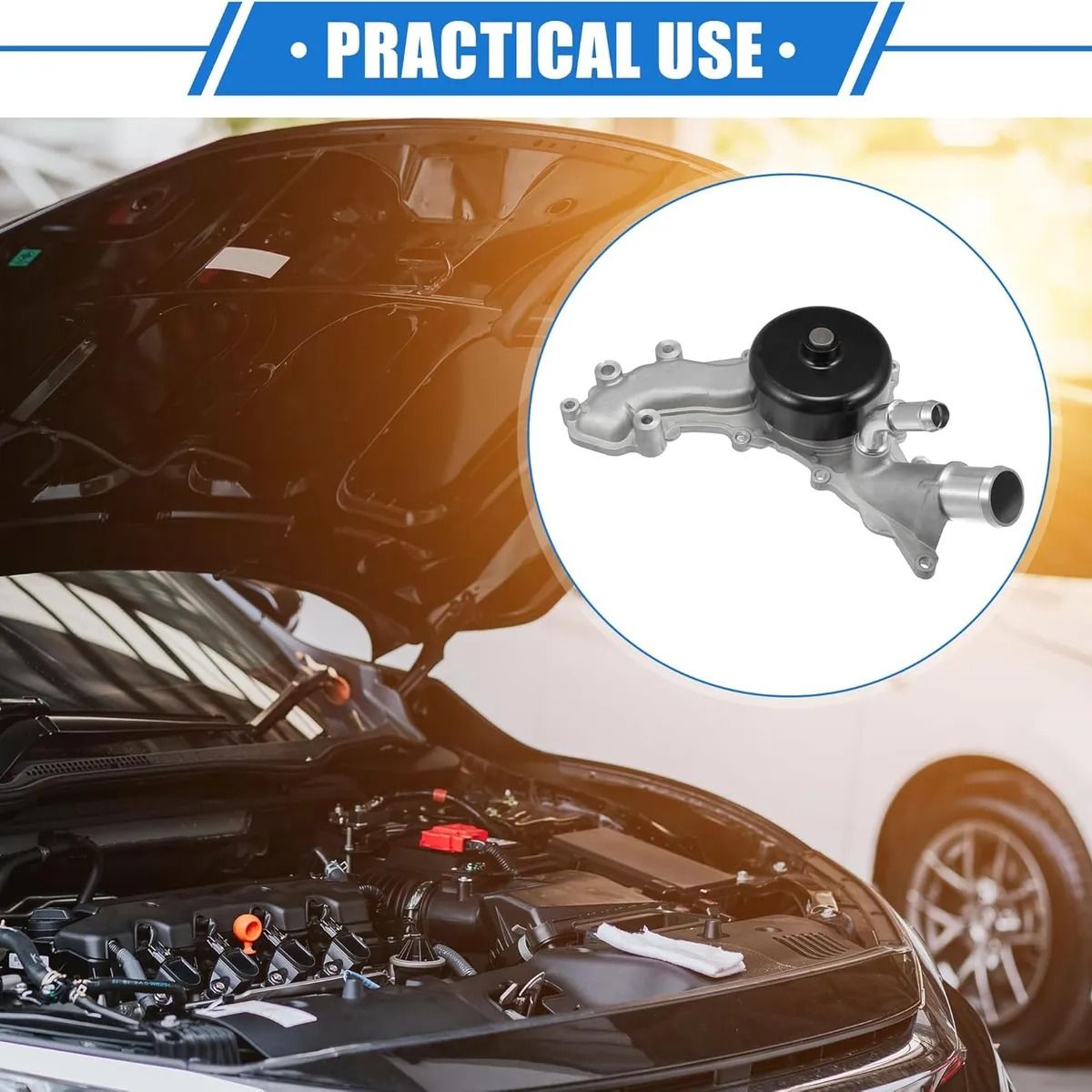 GENERICO - Bomba De Agua Para Jeep Grand Cherokee 2011 - 2015 3.6l