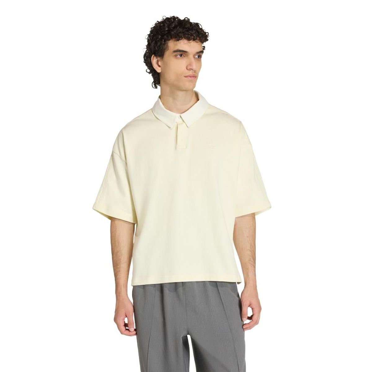 ADIDAS - Poleras con cuello Urbano Essentials Hombre