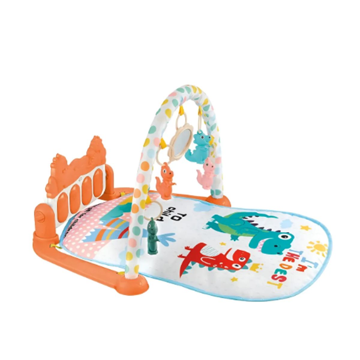 GENERICO - Alfombra Gimnasio Musical Con Piano Para Bebe Color Variado