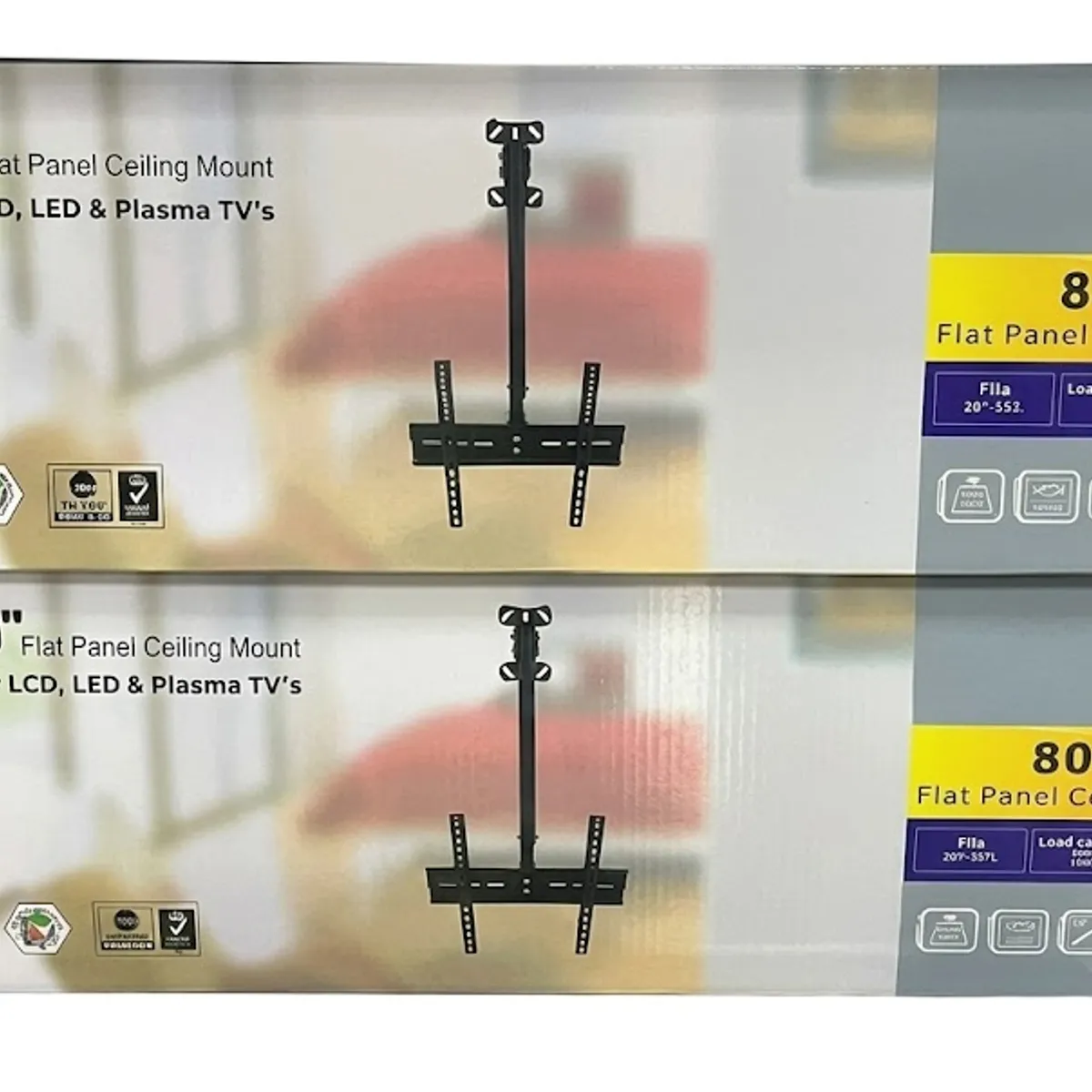 GENERICO - Soporte Base De Techo Para Tv De 26 A 55 Pulgadas
