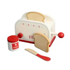 GENERICO - Tostadora Juego de Cocina de Madera