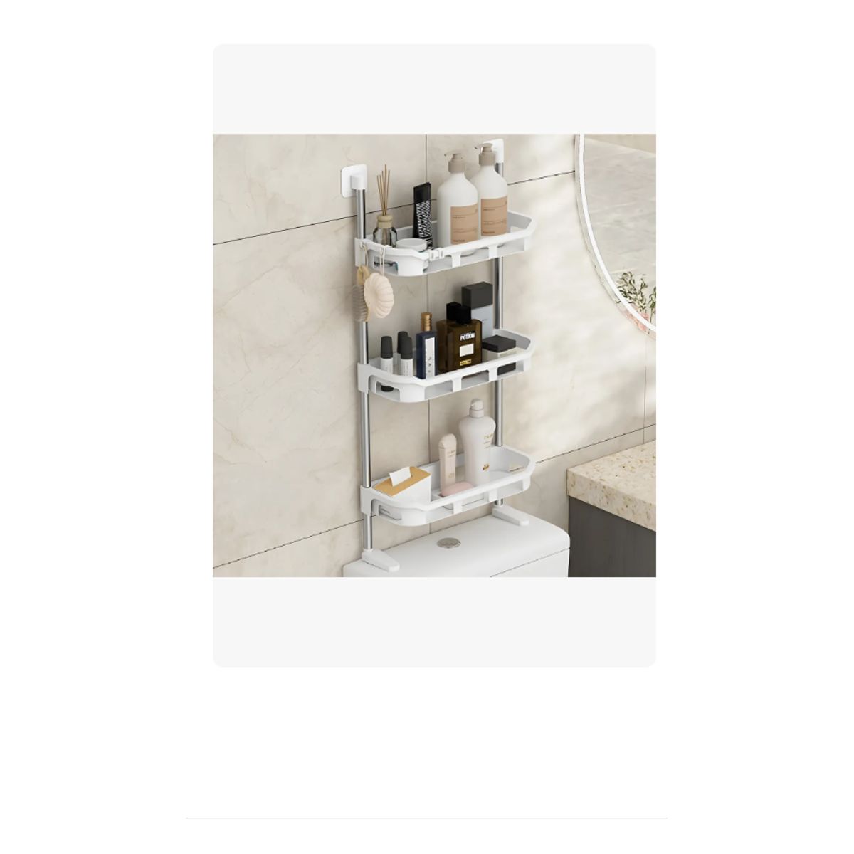 GENERICO - Estante Organizador Baño Inodoro