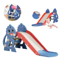 ATURE - Tobogán Plegable Para Niños, Azul - Juego De Interior Azul