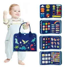 VIDA BUENAS - Libro Para Estimulación Sensorial Y Cognitiva Montessori 3d