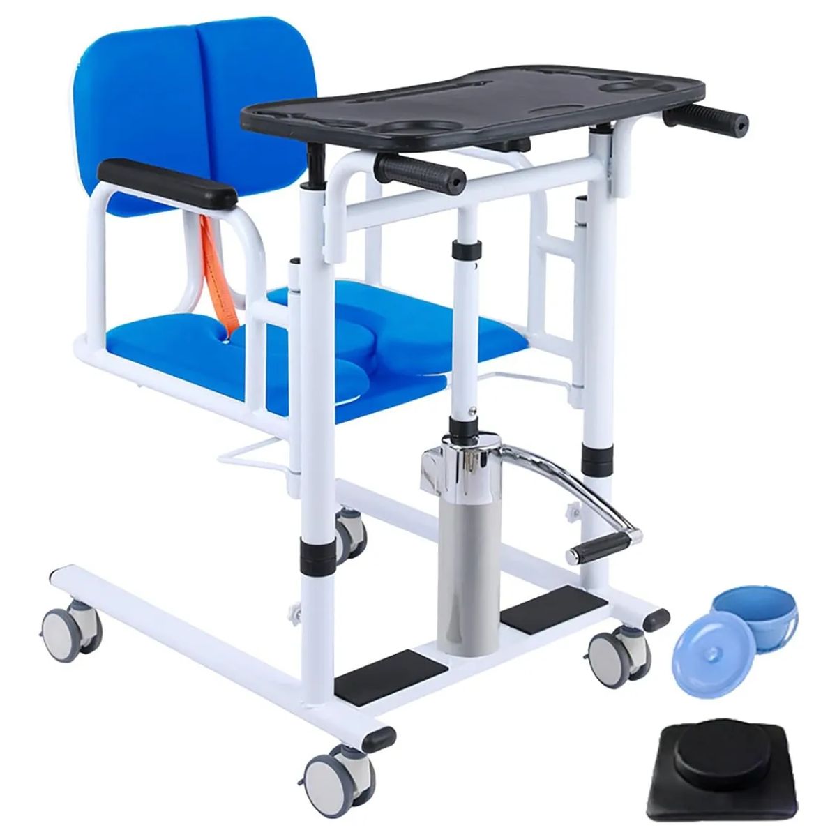 GENERICO - Silla Ruedas Transferencia Traslado Comodo Baño Hidráulica