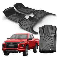 GENERICO - Pisos Calce Perfecto Para Mitsubishi L200(triton)2019 - 2023