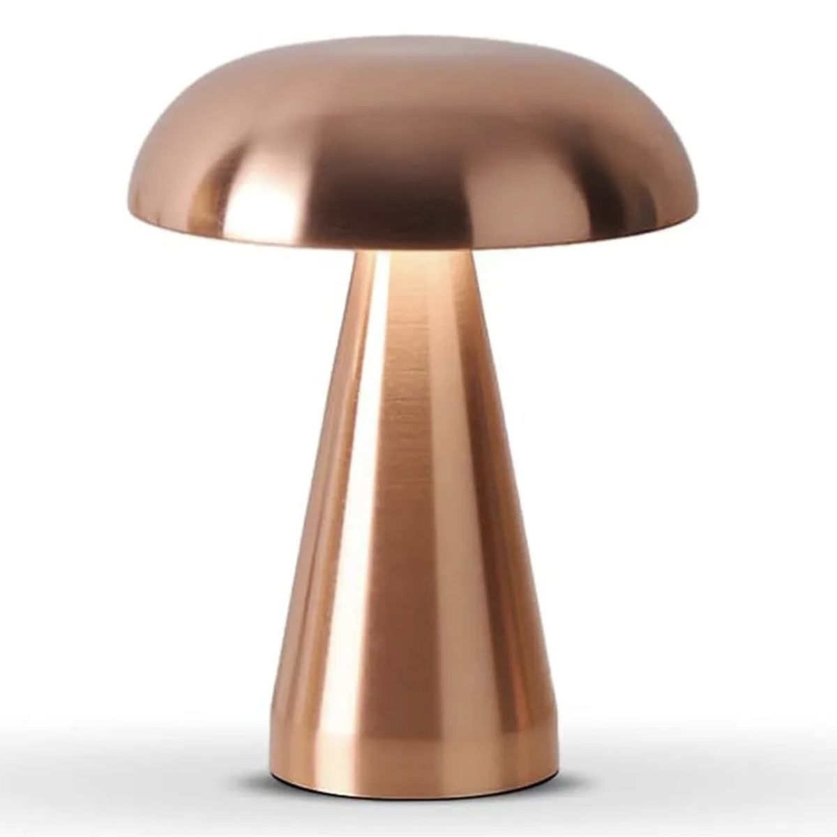 HOME NEAT - Lámpara De Mesa LED Recargable  Forma De Hongo - Rosa