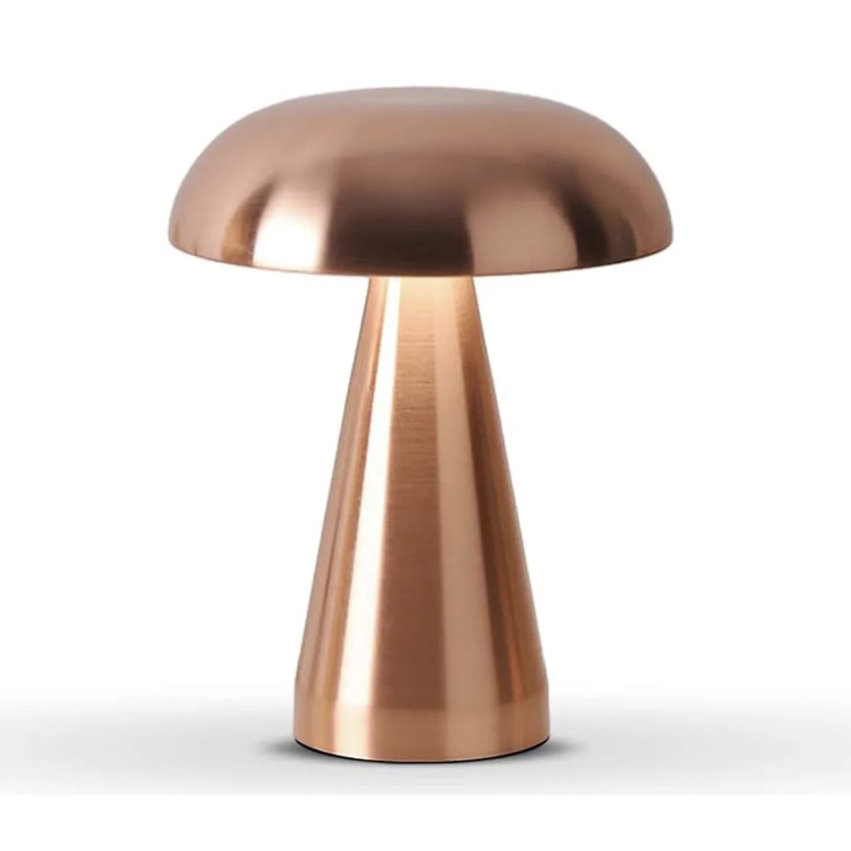 HOME NEAT - Lámpara De Mesa LED Recargable  Forma De Hongo - Rosa