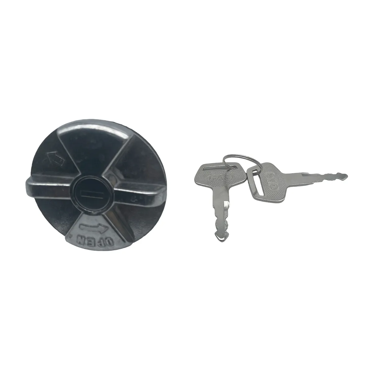 ATURE - Tapa De Estanque Combustible Camión Compatible Con Hino 300 Plateado