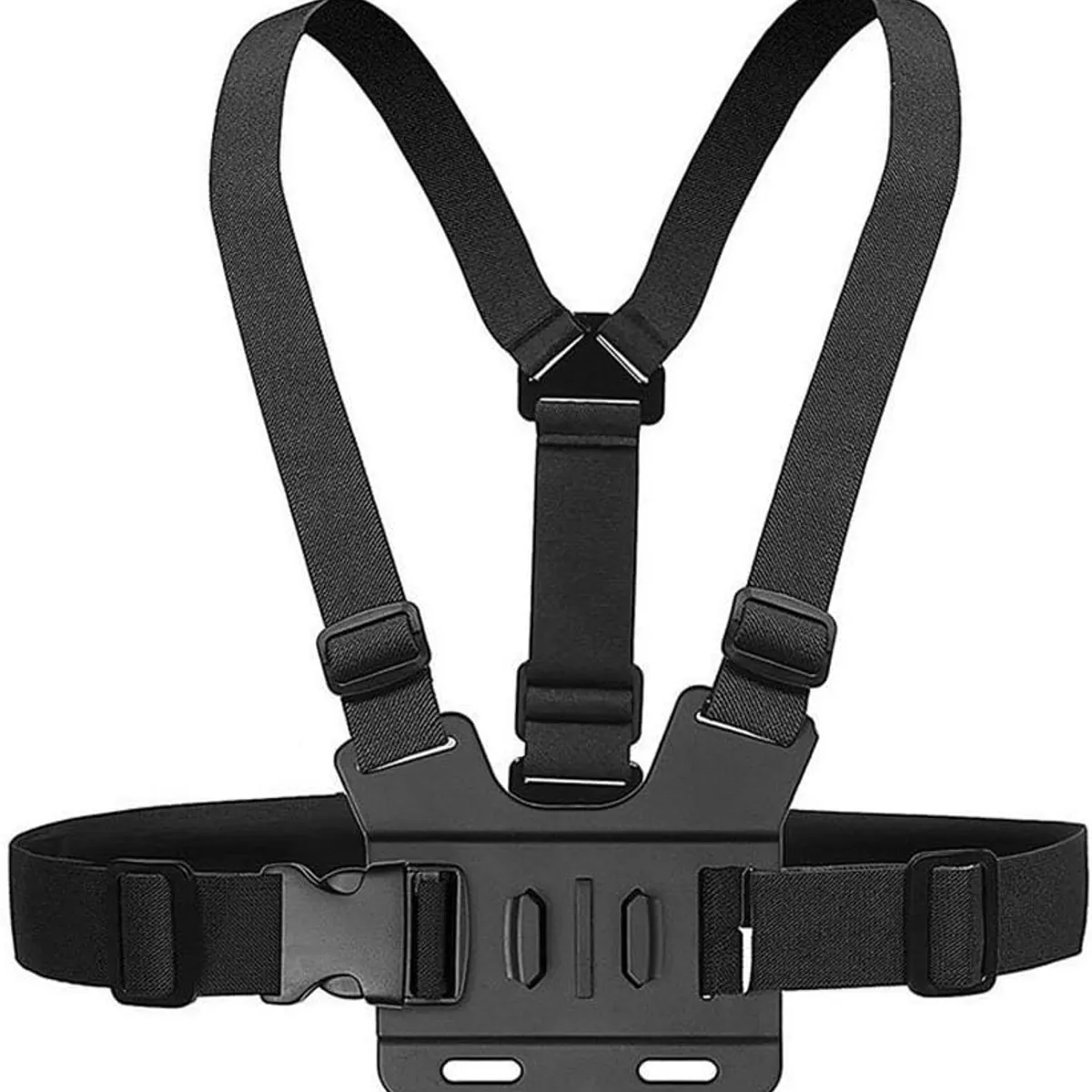 ATURE - Correa De Pecho Ciclismo Con Soporte Fijo Para Cámara Gopro Negro