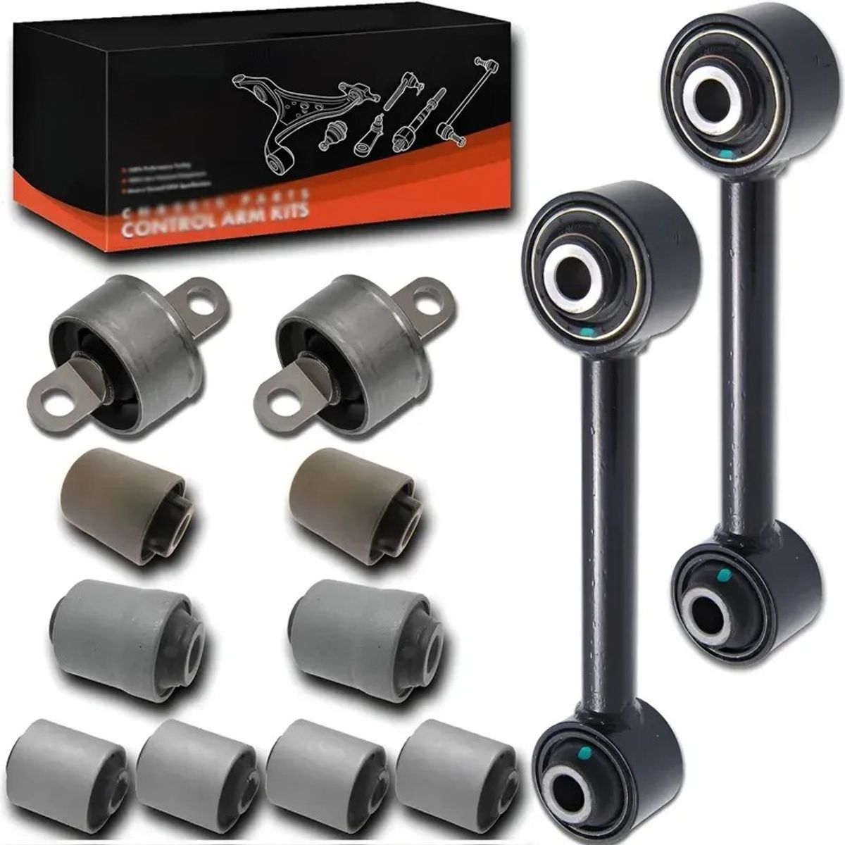 GENERICO - Kit Bujes Suspensión Trasera Para Jeep Compass Dodge Caliber