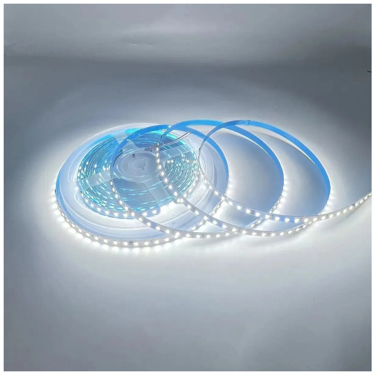 GENERICO - 10mts Rollo Cinta Tira Led Blanco cálido Facil Instalacion 220v