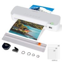 Termolaminadora Plastificadora Laminadora Con Accesorios 40 Micas