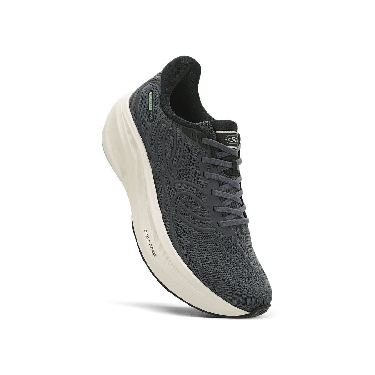 OLYMPIKUS - Zapatilla Running Mujer Corre MAX Gris/Blanco