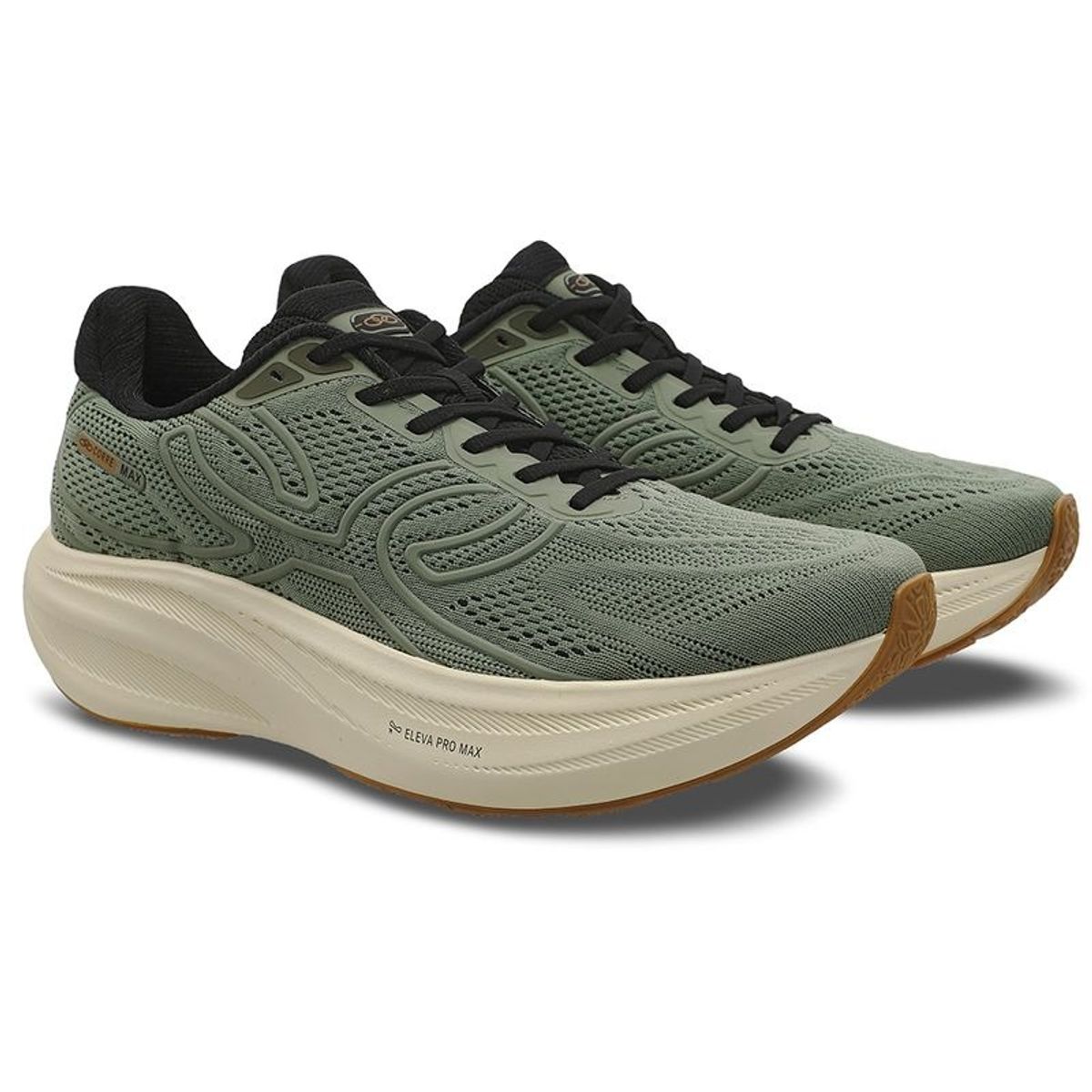 OLYMPIKUS - Zapatilla Running Mujer Corre MAX Verde